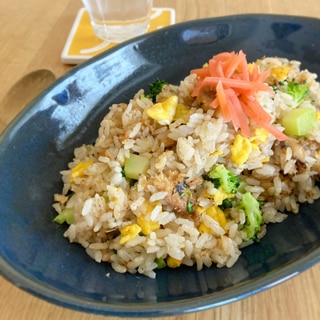 リメイクレシピ☆イワシの生姜煮で炒飯♪